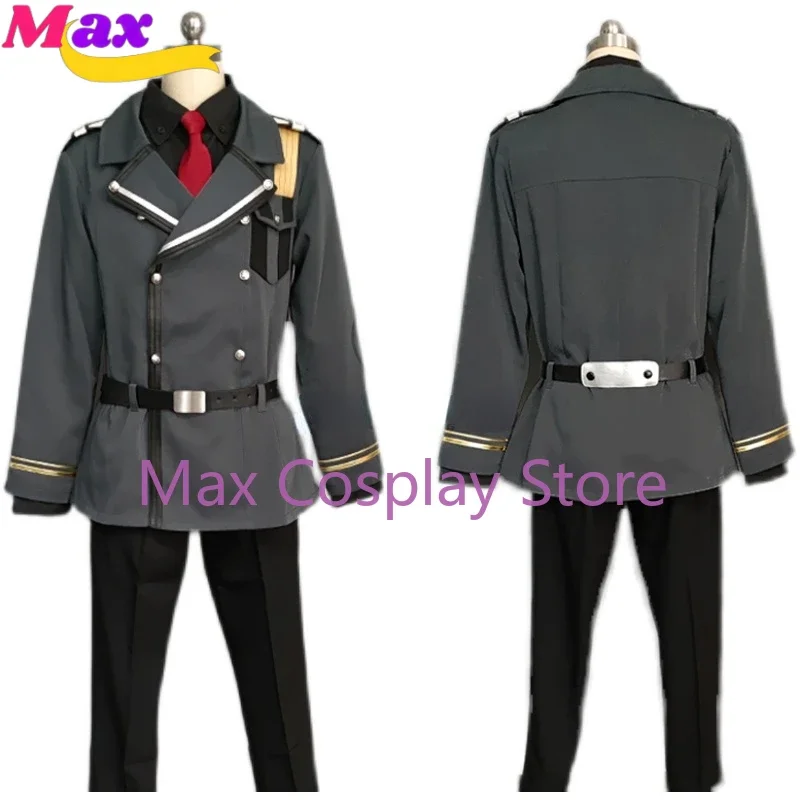

Max Cos аниме 86, восемьдесят шесть Шинель Нозен, игровой костюм, красивая униформа, карнавальный костюм, наряд для вечеринки на Хэллоуин, любой размер