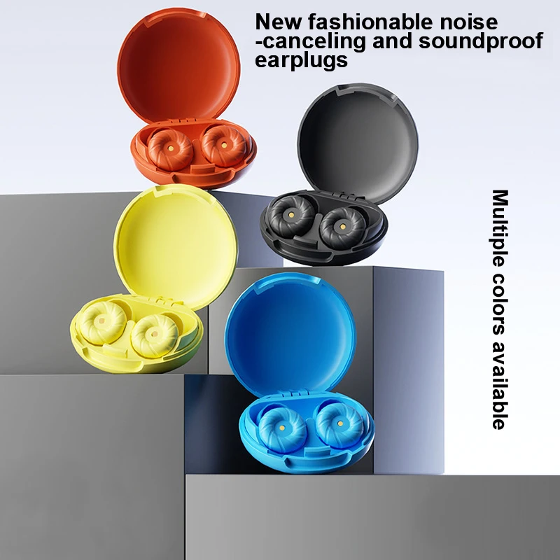 Olyga Reusable Noise Canceling Earplugs Anti-snoring Silicone Ear Plugs Sleep Side Sleepers Hearing Protection