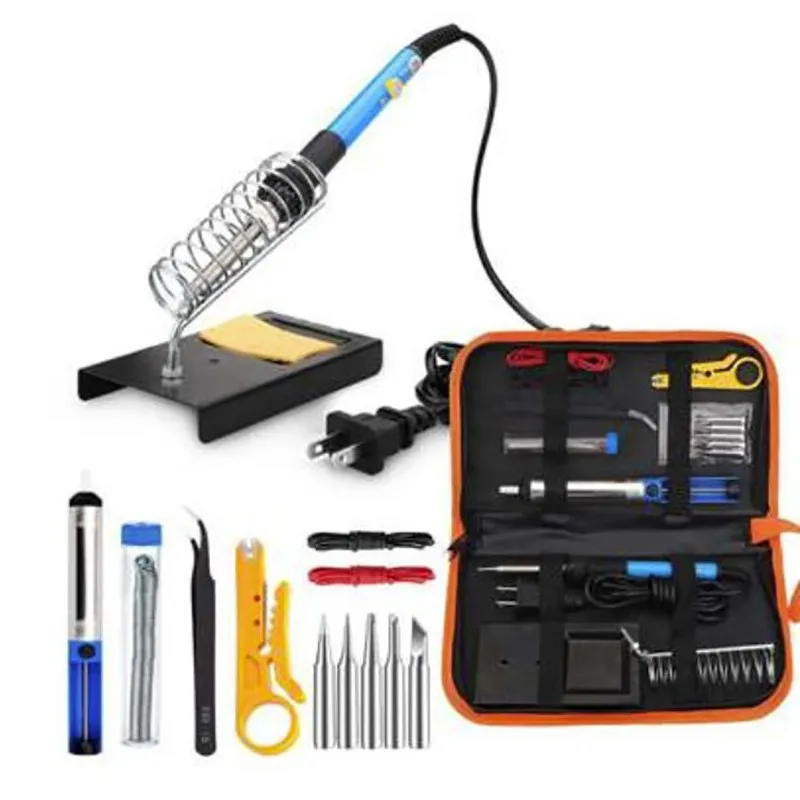 

Electric Soldering Iron Set Soldering Iron Tool Kit 220 110V60W US/UK/EU/AU