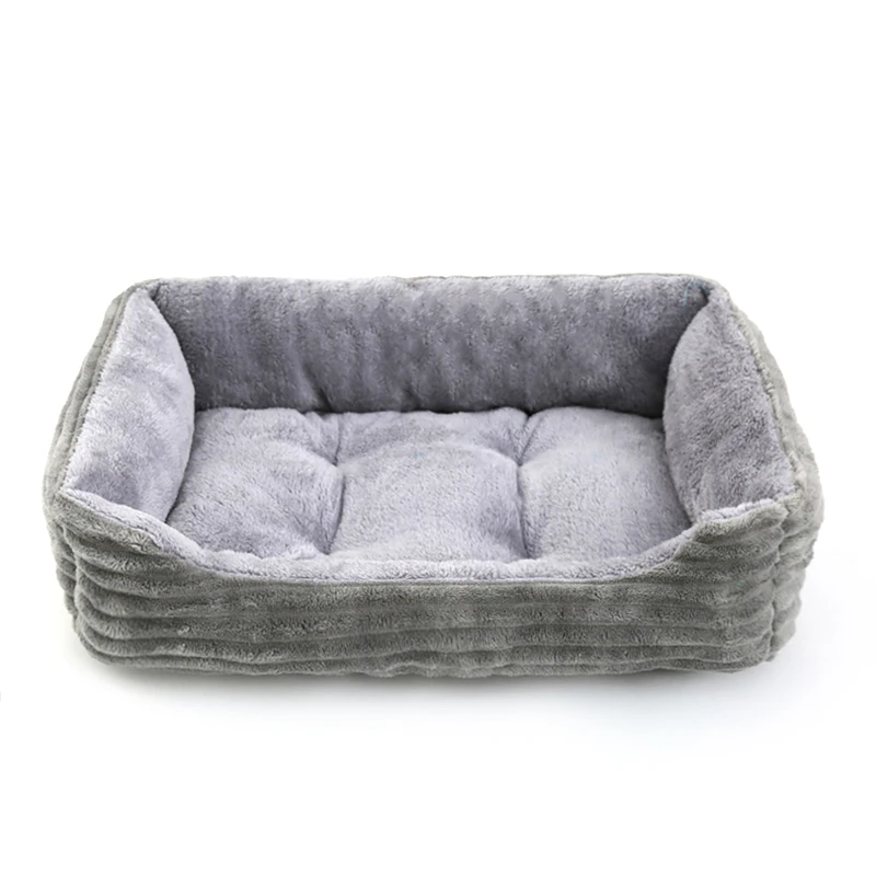 Grey Small And Medium Dog Sofa Mattress Pet Dog Bed House Mat Pet Supplies 70 X 55 Cm