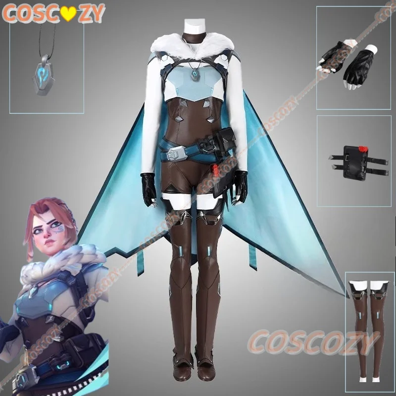 

Игра Freyja Косплей Костюм Косплей Костюм Женский Комбинезон Плащ с Капюшоном Перчатки Фантазийный Костюм Хэллоуин Карнавальный Наряд