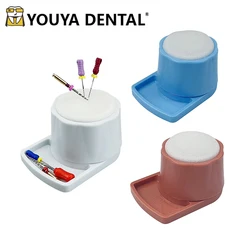 Dental Autoclavable Endo Stand Endodontic Files Cleansing Tool Dental Endo Stand Files Cleaning Case Drill Burs Block Holder