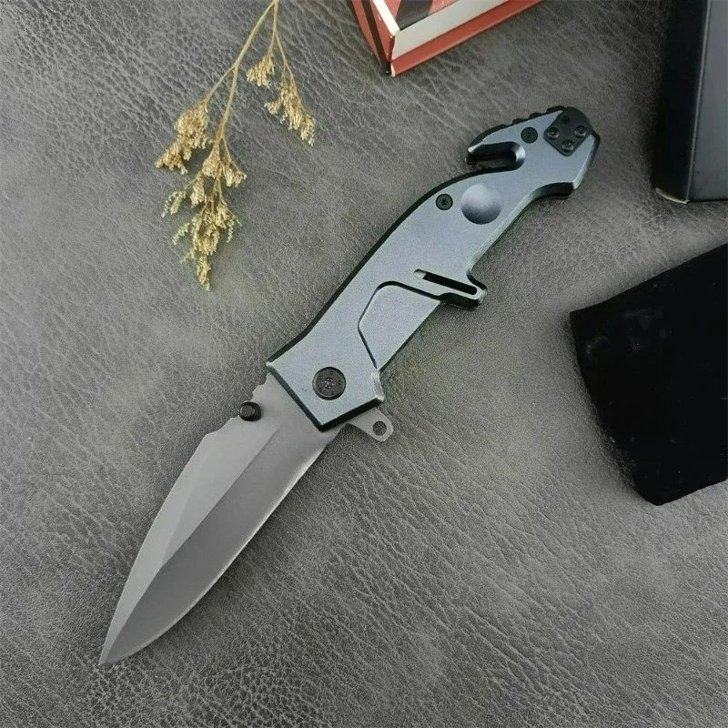 

tops MF2 folding knife 5cr13mov blade aluminum alloy handle selbstverteidigung survival tactical military knifes edc multitool