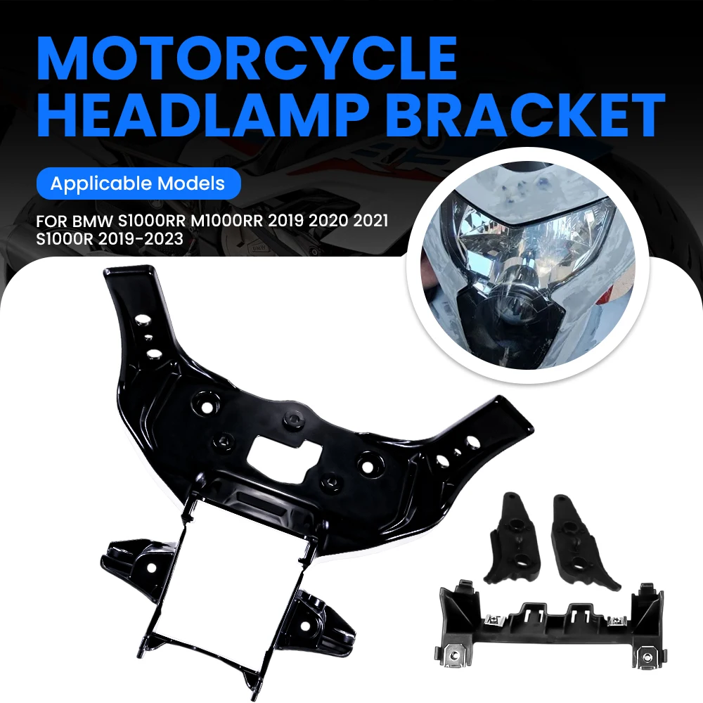 

Upper Front Headlight Headlamp Bracket Fairing Stay Head Cowling For BMW S1000RR M1000RR 2019-2024 S1000R 2019-2023