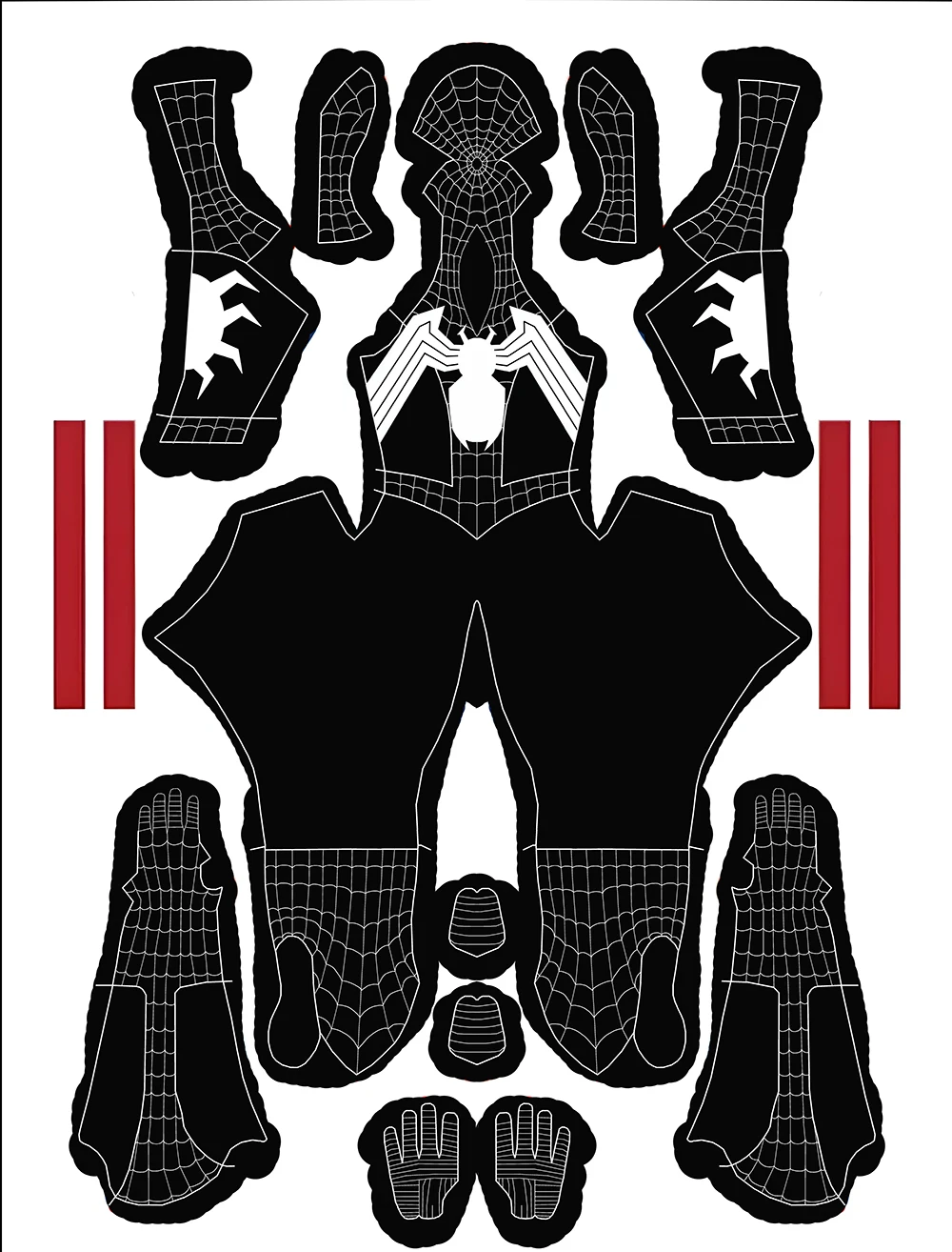 

Venom Symbiont Spiderman Cosplay Superhero Black Spider Spandex Zentai Suits Spidey Boys Outfits Halloween Costume Adult Kids
