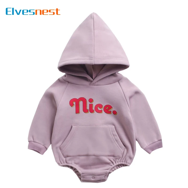 

Cotton Long Sleeve Hooded Newborn Clothes Girls Bodysuits Spring Autumn Baby Boys Clothing Cartoon Baby Bodysuits 1-3 Years