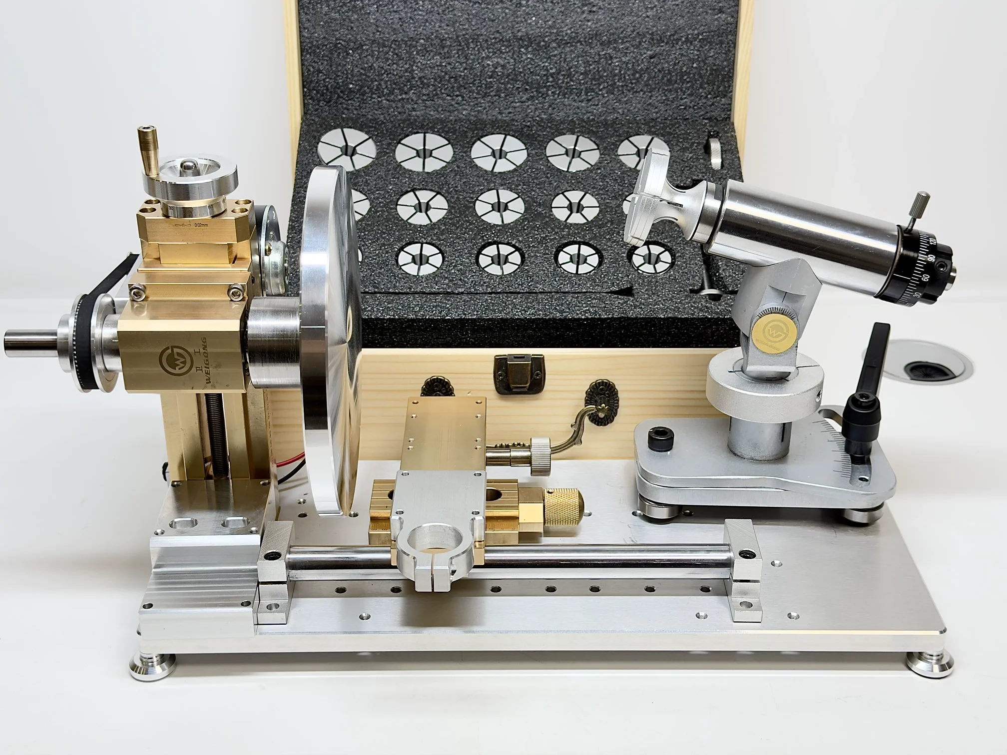 Watchmaker Multi-Function Lathe, Milling, Grinding, and Polishing Machine Watch Case Refurbishment, Polishing, and Brushing Tool