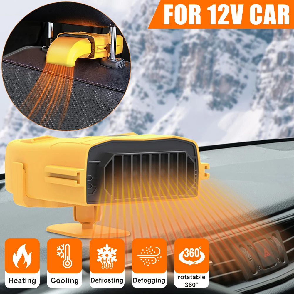 12V Fast Heating Demister Car Heater Fan Combo Winter Windscreen Defroster Auto Truck Window Demister Interior Warmer ﻿