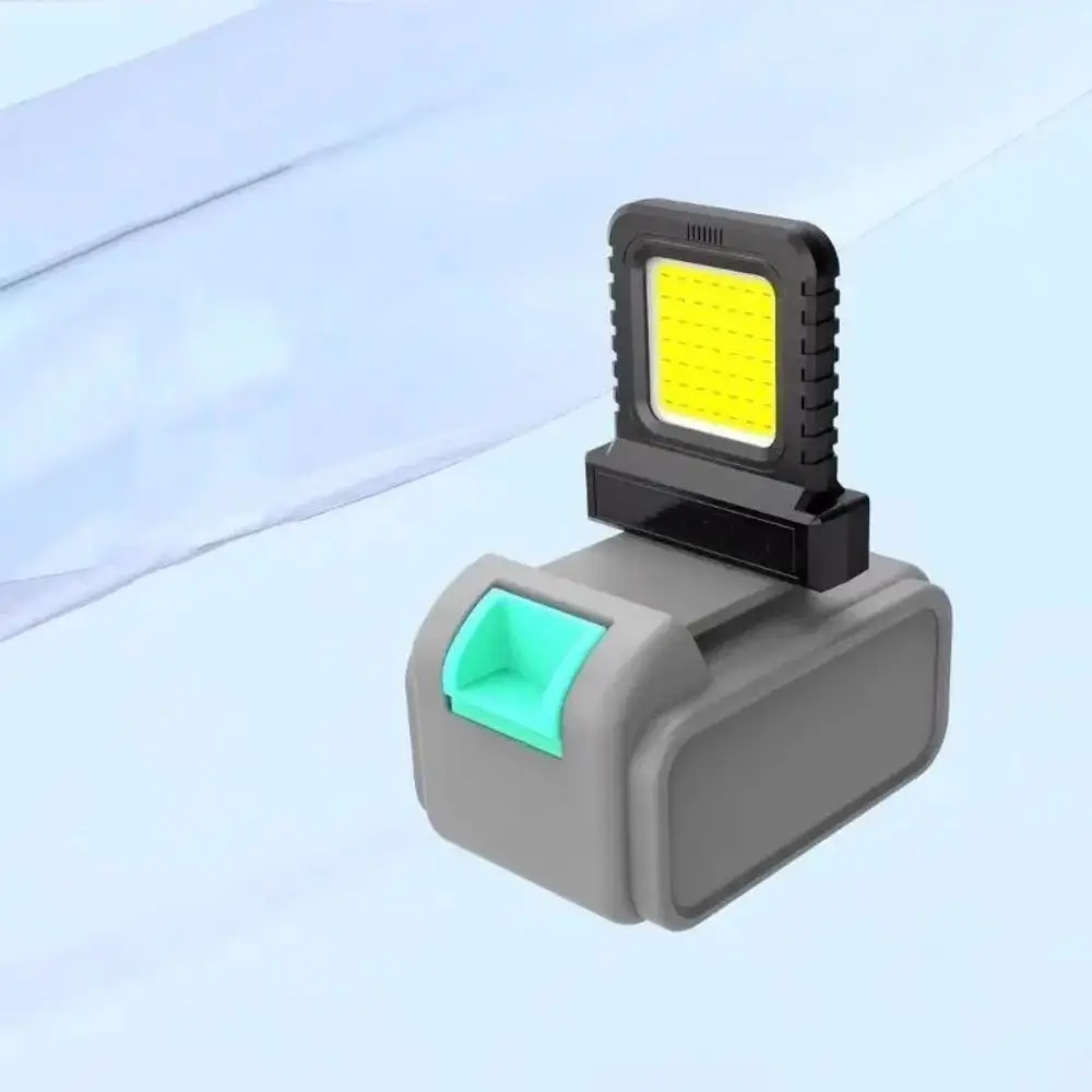 وقت تشغيل طويل LED ضوء العمل 20-21 فولت بطارية ليثيوم أيون مصباح العمل اللاسلكي مضيئة متوافق أداة السلطة الملحقات البناء #4