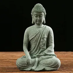 Meditating Buddha Statue Sculpture Spiritual Sustenance Meaningful Statues for Birthday Gifts New Year's Gifts
