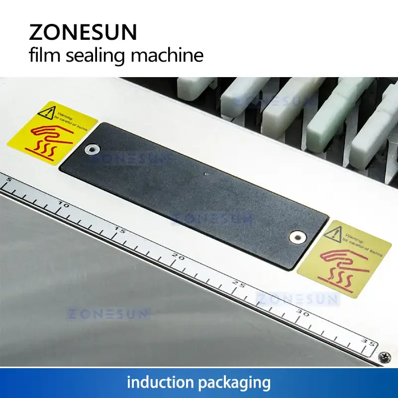 ZONESUN Automatic Food Tray Wrapping Machine ZS-BXFS700 Cling Film Sealer Commercial Fruit Vegetable Meat Packager Overwrapper