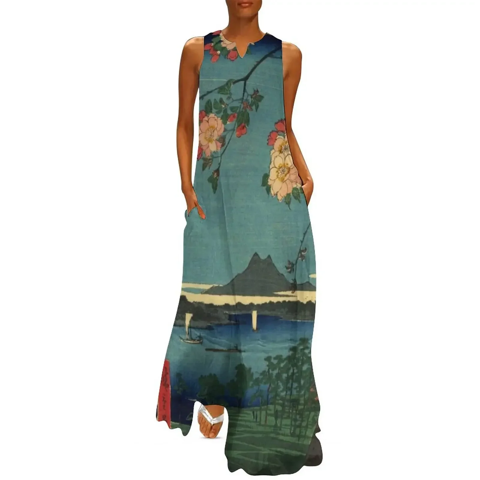 

The Grove at the Suijin Shrine Long Dress women dress Party dresses Woman clothes clothes Dress