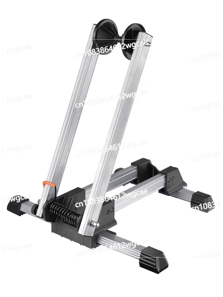 

Portable Single and Double Bar Bicycle Parking Rack Mountain Bike Maintenance Support Rack Road Bike Display Rack