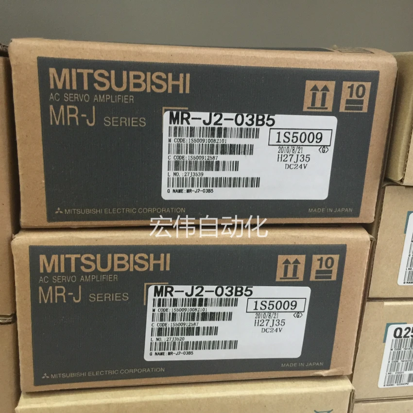 The original Mitsubishi servo drive MR-J2-03A5 MR-J2-03B5 is guaranteed for one year.