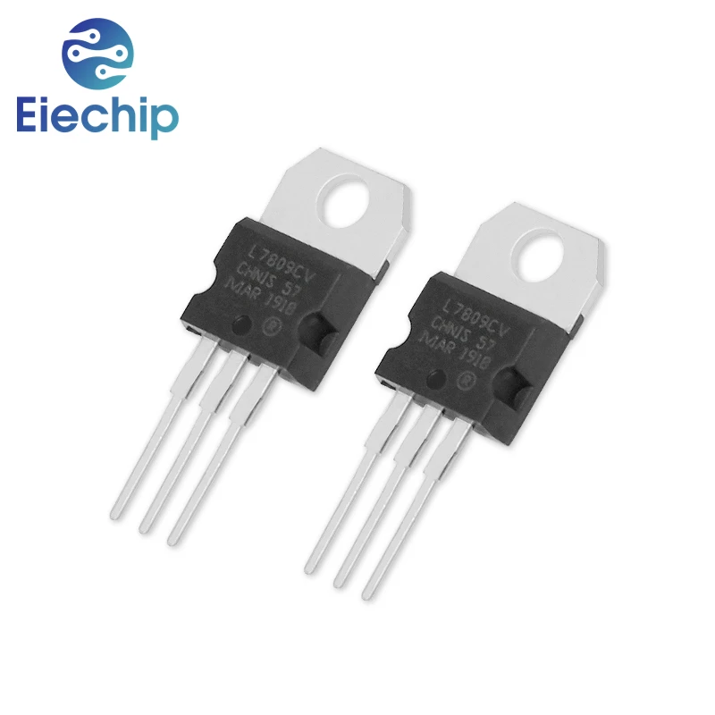 5pcs L7809CV Positive Voltage Regulator TO-220 7809 9V 1.5A  Linear Voltage Regulators Chip Regulator