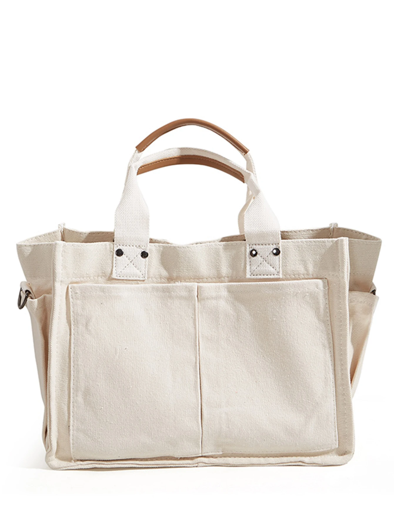 

Новый минималистичный и модный персонализированный холщовый рюкзак, подходящий для ежедневных поездок и выходных прогулок.