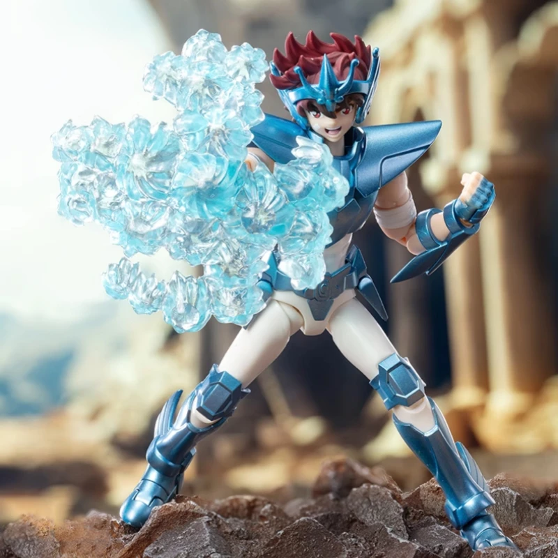 BLOKEES Bloco de Construção Saint Seiya Além de Seiya Aiolos Sagítrio Pegasus Mosaico Modelo Móvel Ornamento Brinquedo Presente