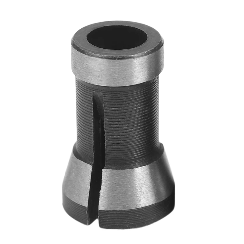 HOT! 2Pcs High Precision Collet Chuck Set 6.35Mm 8Mm Engraving Trimming Machine Electric Router For Machinery Manufacturing