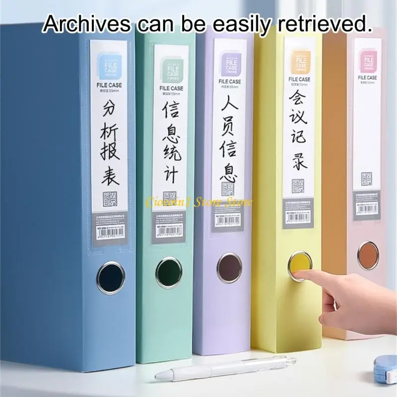 A3PC Waterproof File Sorting Box Presentation Organiser Box For Reports Contract