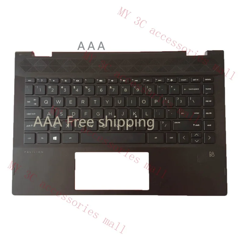 

FOR HP X360 14-CD 14M-CD TPN-W131 L18947-001 Laptop C Shell Keyboard
