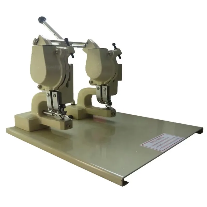 2026 NEW 4mm Two Head Eyelet Punching Machine for Paper Bag