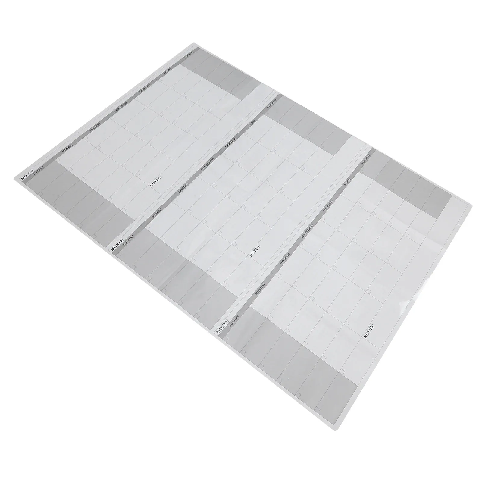 

Настенный календарь-планер многоразового использования, сухостираемый, большой, недатированный, на три месяца, 62.88x45.98 дюймов, для офиса, дома, класса, ежемесячный