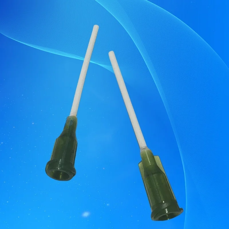 

‌ 100 шт. 14G 1 "ПП игольчатые наконечники | Высокоэластичные насадки для дозирования клея для дизайна ногтей/3D-печати/косметики + FS ‌