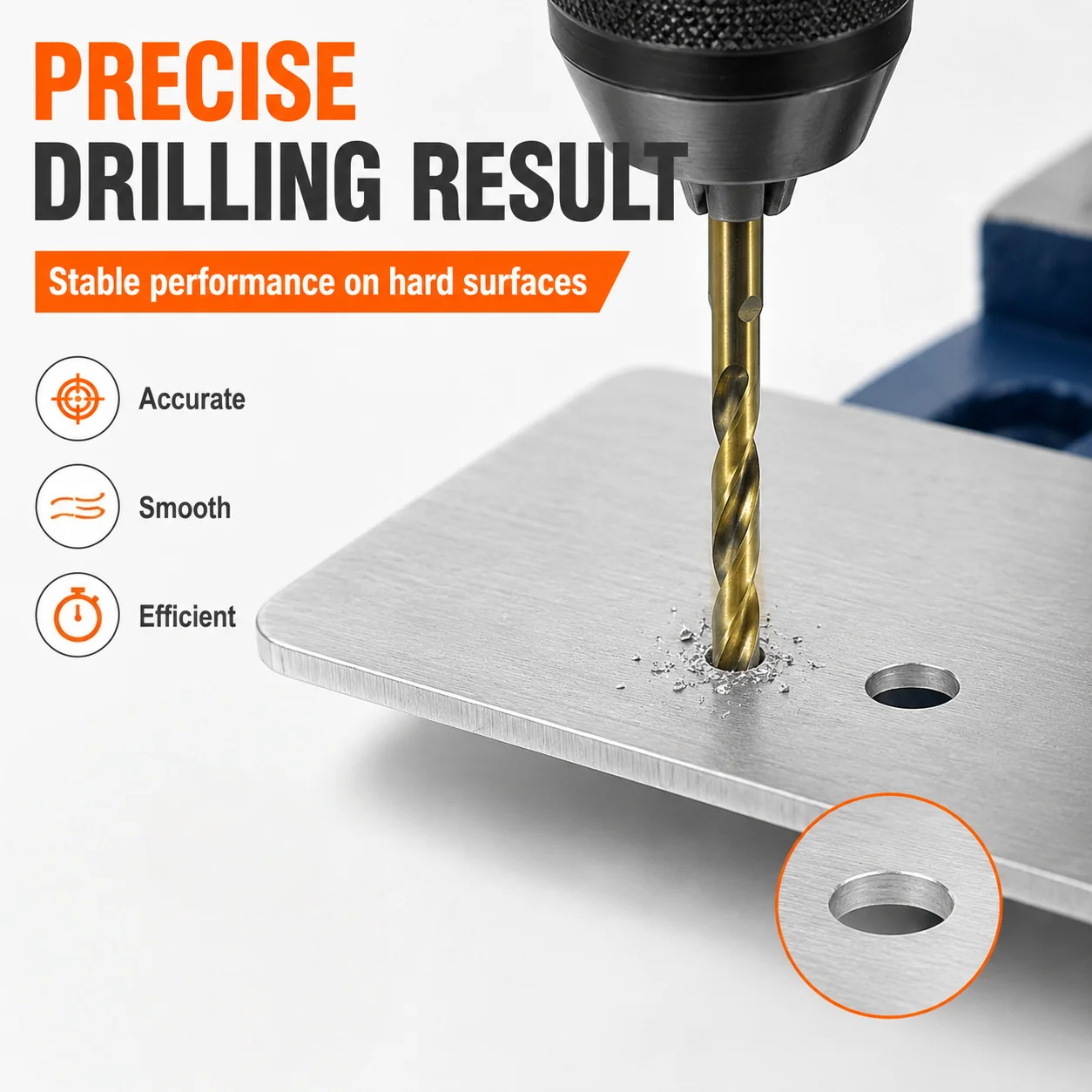 6mm HSS Step Twist Drill Bit 1Pc Sharp Cutting Drill Bit For Wood Plastic Soft Metal Power Tool Accessory