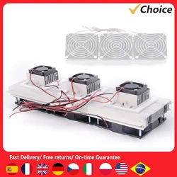 DIY Thermoelectric Cooler Semiconductor Refrigeration Cooler 180W High Power Cooling Device Trinuclear Thermoelectric Peltier