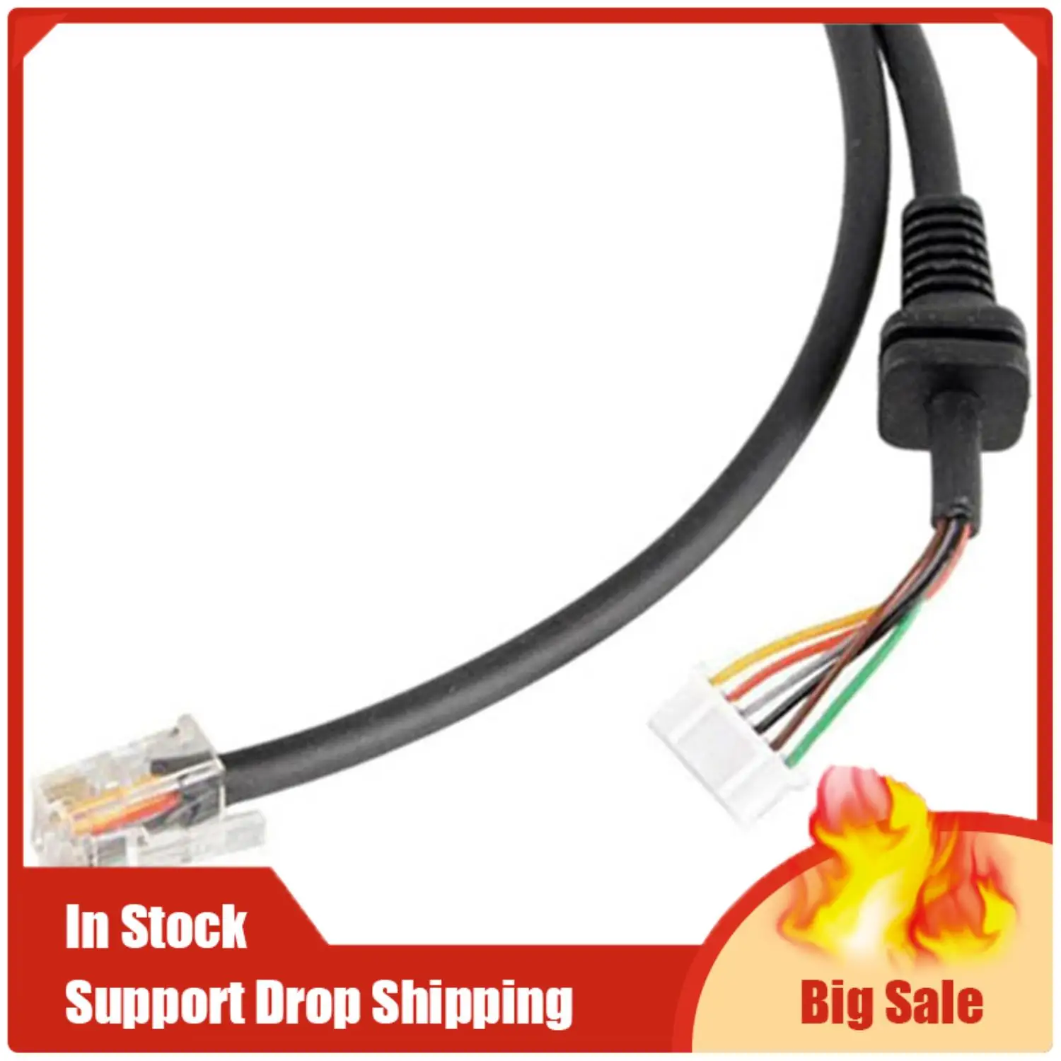 أفضل العروض 3 قطعة كابل: 1 زوج تيار مستمر كابل سلك الطاقة لموتورولا و 1 قطعة سيارة اليد المتكلم ميكروفون كابلات سلك الحبل ل YAESU