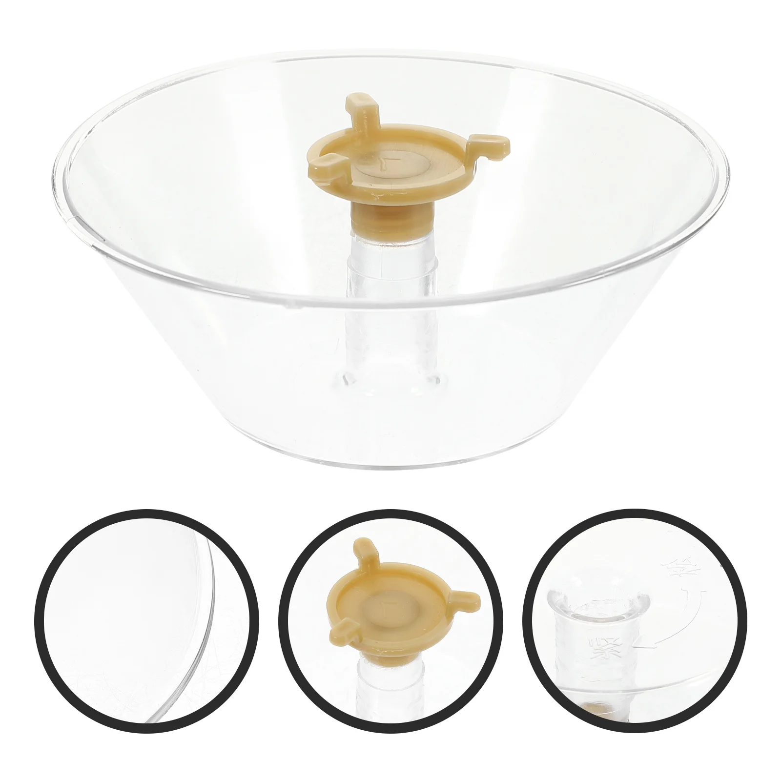 

1pc Range Hood Oil Collecting Cup Accessories High-quality Plastic Durable Kitchen Ventilator Oil Container Holder A005 Large