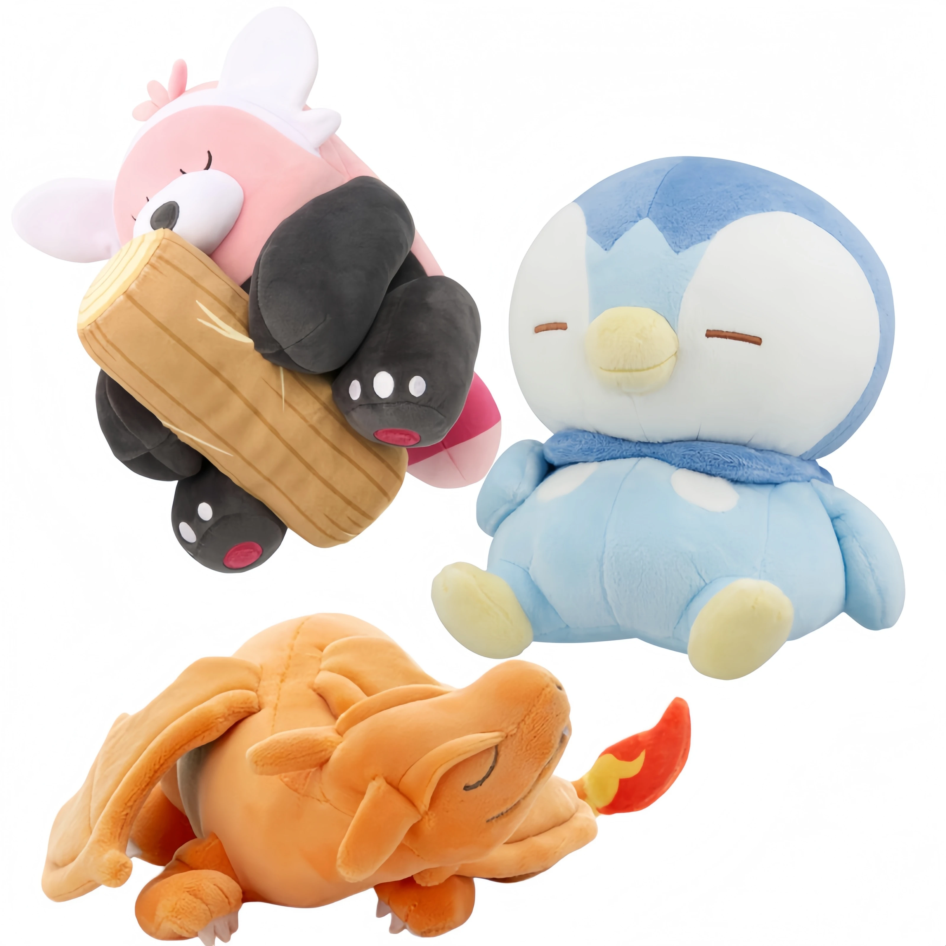 Schlaf-Serie Charizard Piplup Bewear Plüschtier Pokemon Pikachu Sylveon Vaporeon Gengar Plüsch Sprigatito Flareon Stofftier
