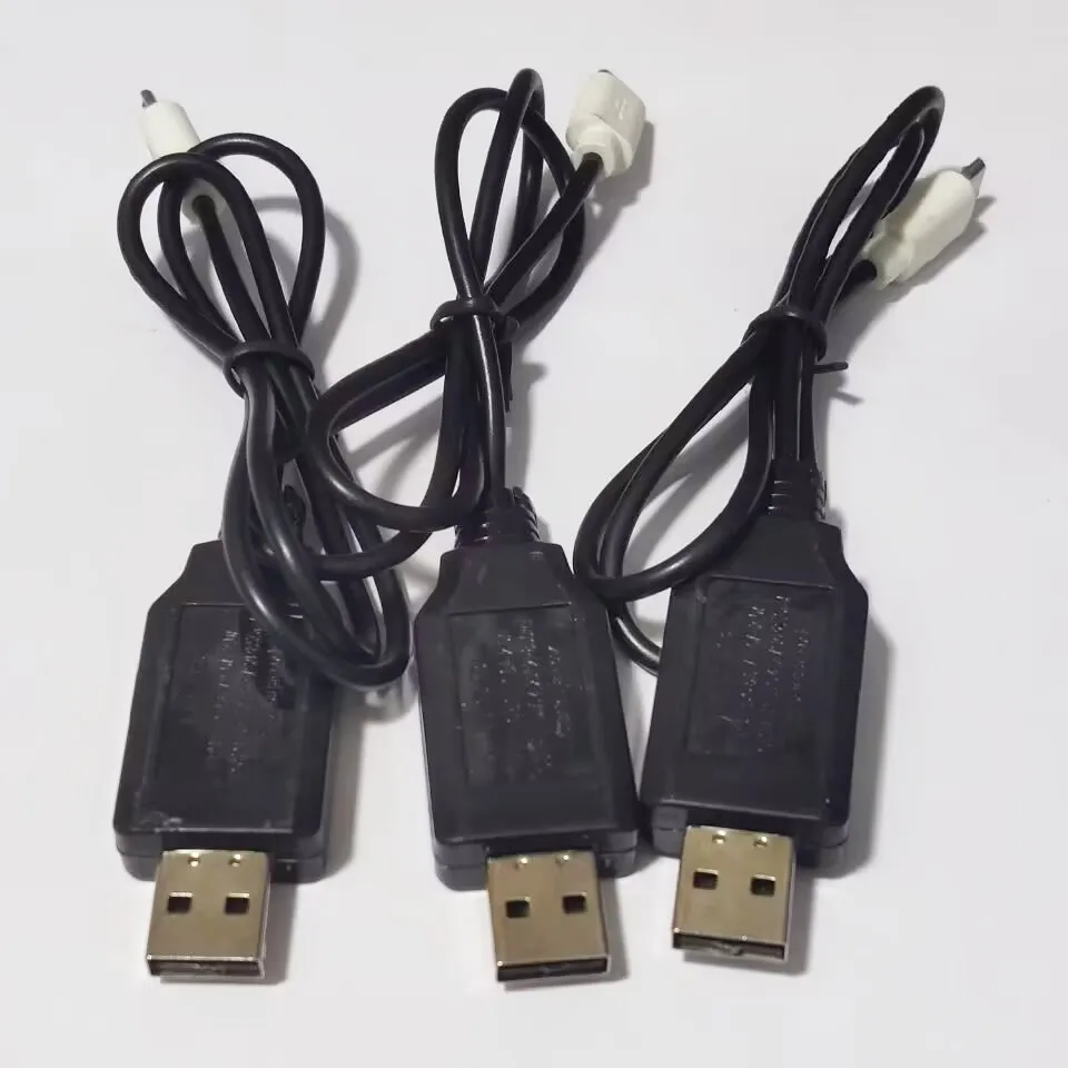 

3PCS USB Charger Cable Spare Part Original For 4DRC F3 Drone 4D-F3 RC Quadcopter Battery Charger Accessory