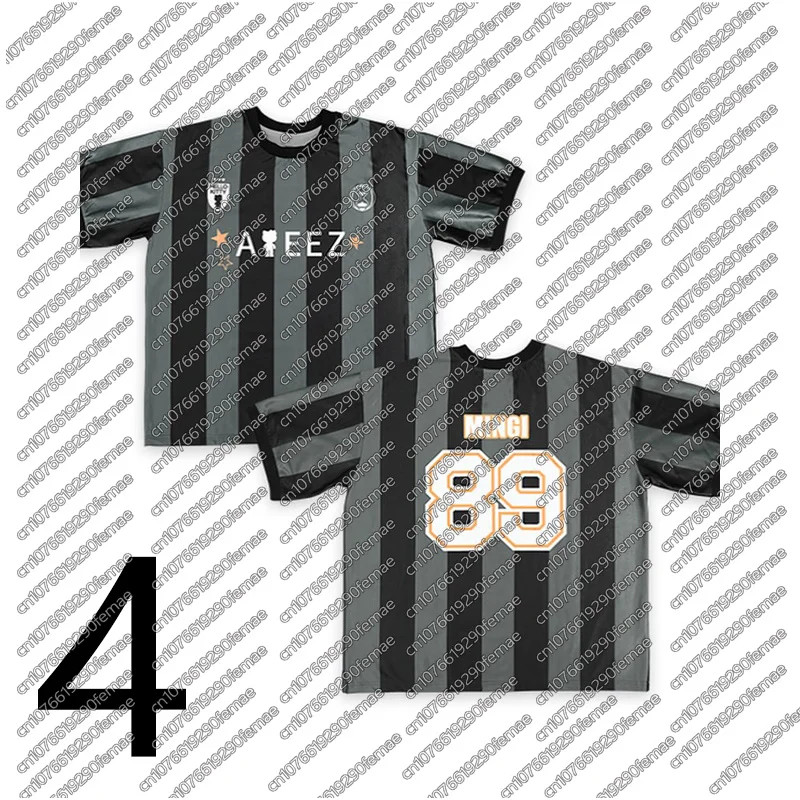 2026 New Summer Women's Loose Short Sleeve T-Shirt ATEEZ Fan Merch Jersey Music Festival Trendy Casual Sports Top