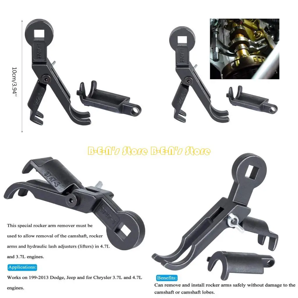 

Y1AD Spring and Rocker Arm Tool Easy for Using Likeuniversal Clamp Type for 3.7 & 4.7l Engines Applicable to for Do