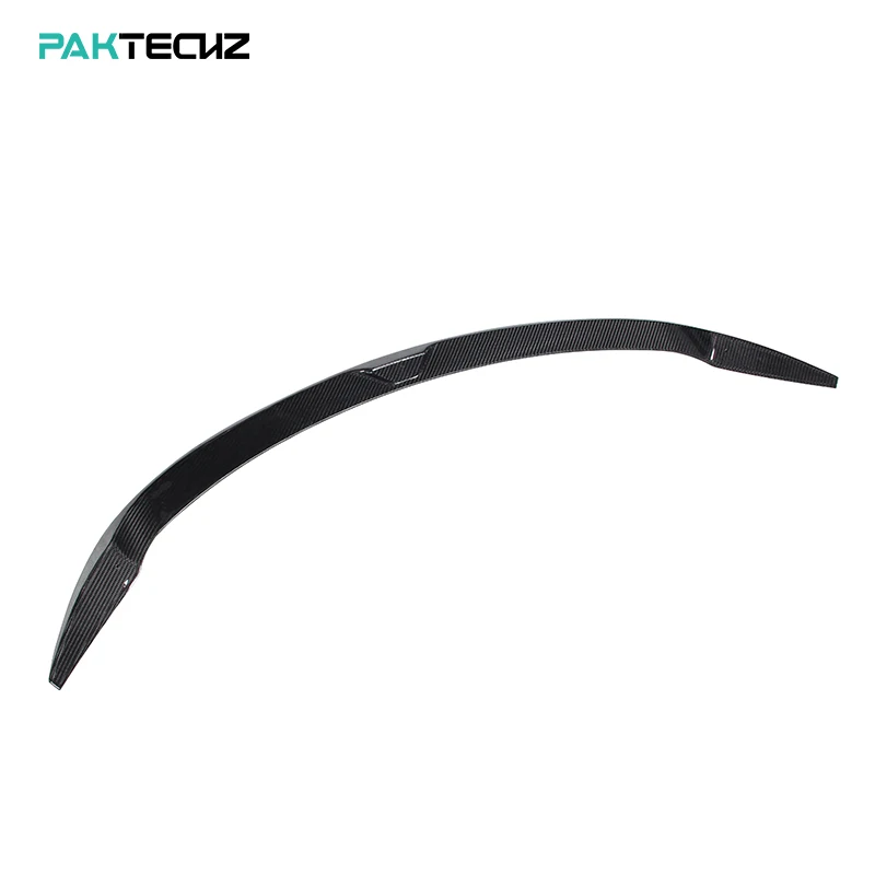 Paktechz Dry Carbon Fiber Parts Trunk Spoiler Rear Wing for Tesla Model Y