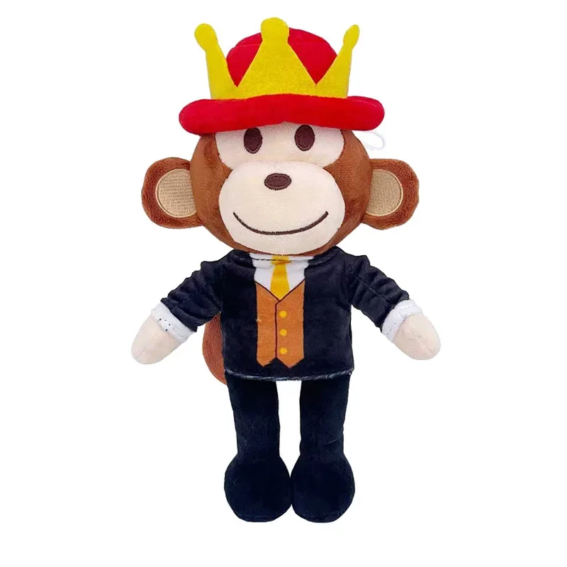 Queda roubar um cérebro jogo dos desenhos animados brinquedo de pelúcia macio recheado anime figuras quarto ornamentos decorativos brinquedo de pelúcia boneca para crianças presentes