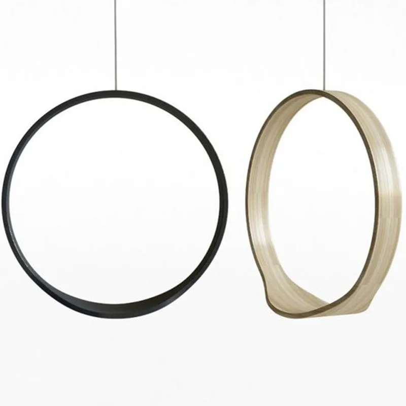 Simple Modern Round Swing Chair Artistic Personality Hanging Chair Practical Suspension Chair