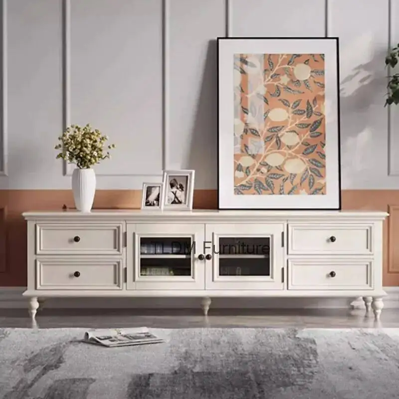 

Storage Luxury Tv Stand Drawers Aesthetic Trendy Design Tv Stands Modern Nordic Retro Mueble Tv Salon Living Room Furniture