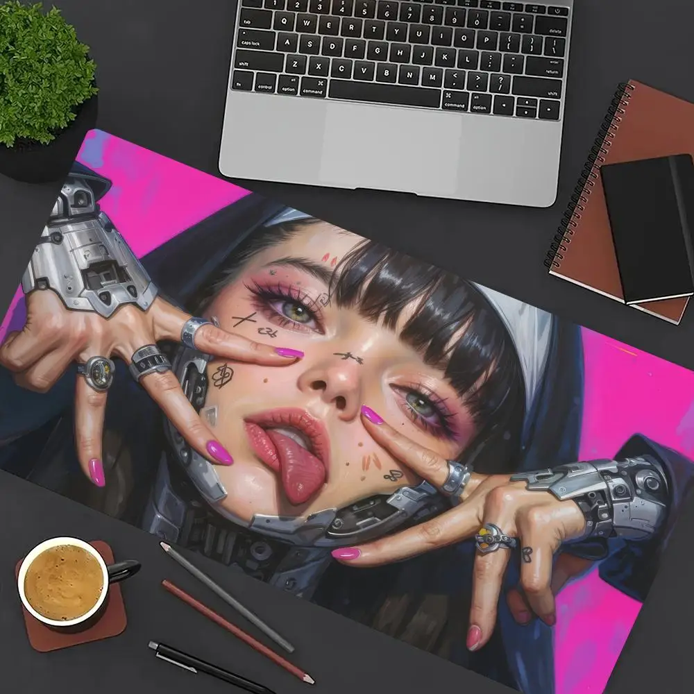 Anime Girl Nun Tong…