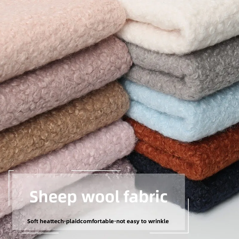 

Ткань спандекс с коротким ворсом, мягкая, теплая, модная, для сумок, кукол, пальто, одежды, рукоделия, DIY, ткань на метры, материал для шитья