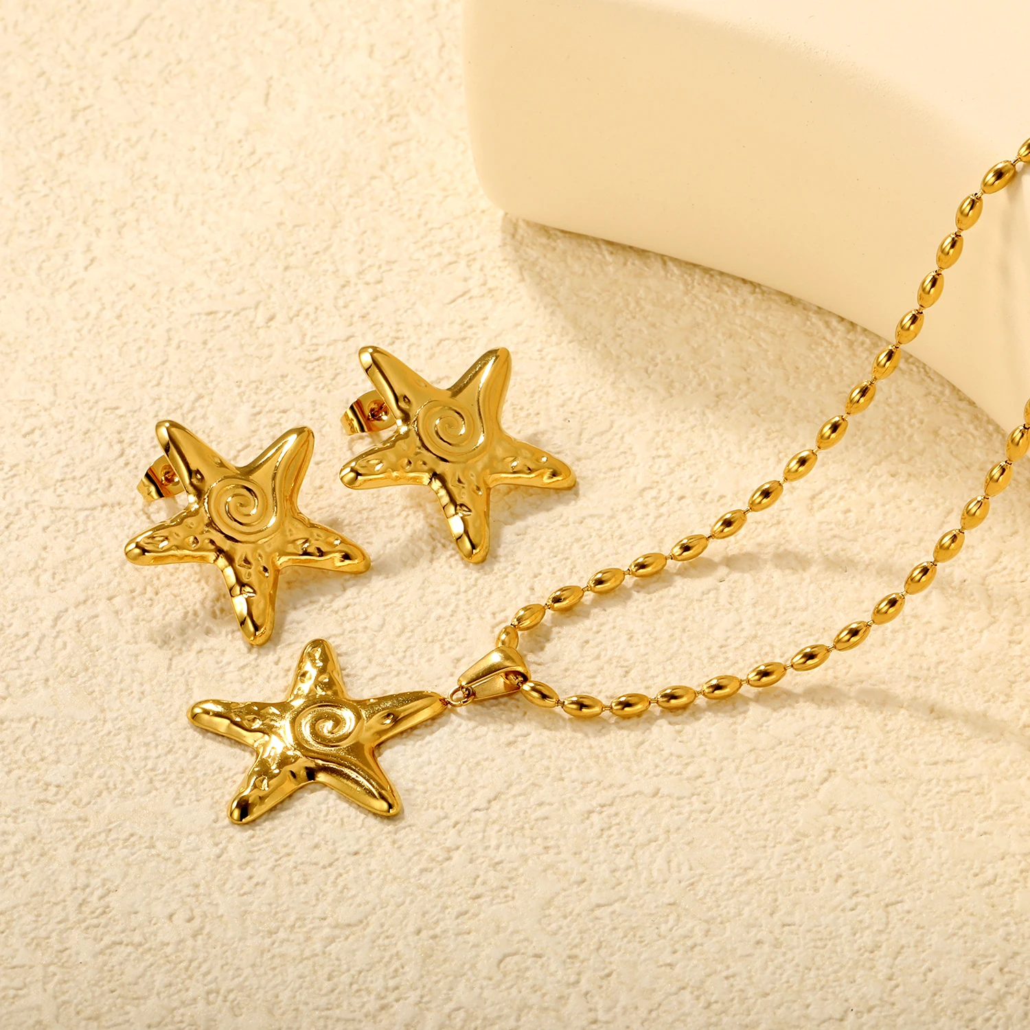 LUXUSTEEL 스레드 불가사리 쥬얼리 세트 여성용 - Vintage Fashion Jewelry Necklaces 리뷰 및 가격