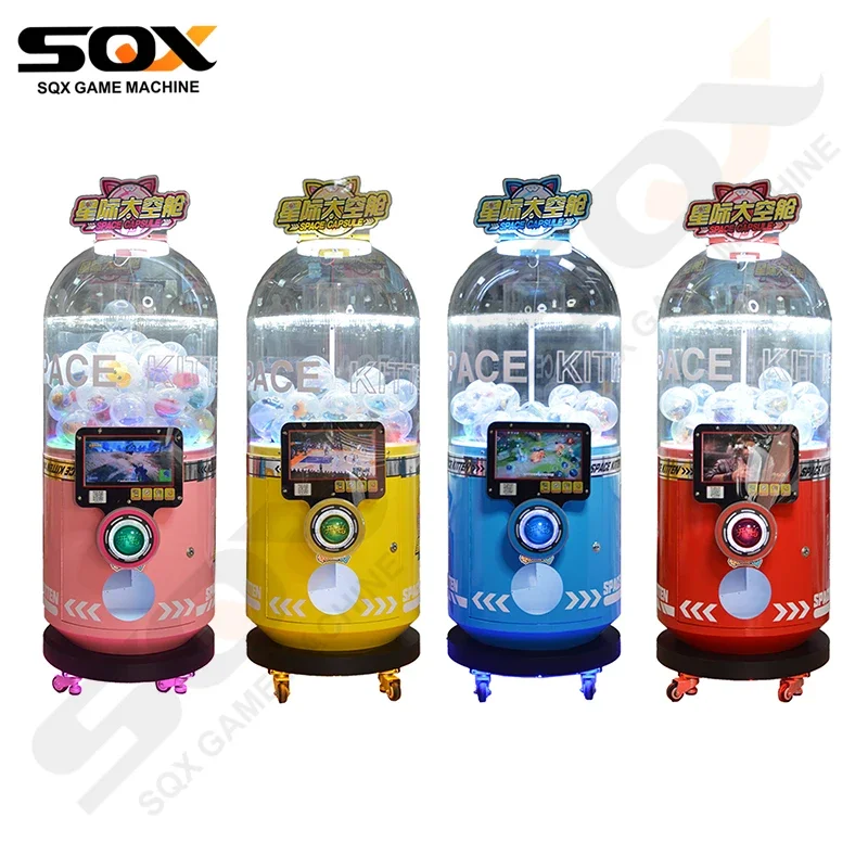 Source Factory Amusement Gacha Twisted Egg Gashapon Machine Capsule Coin Operated Custom Toys Vending Machine Gachapon