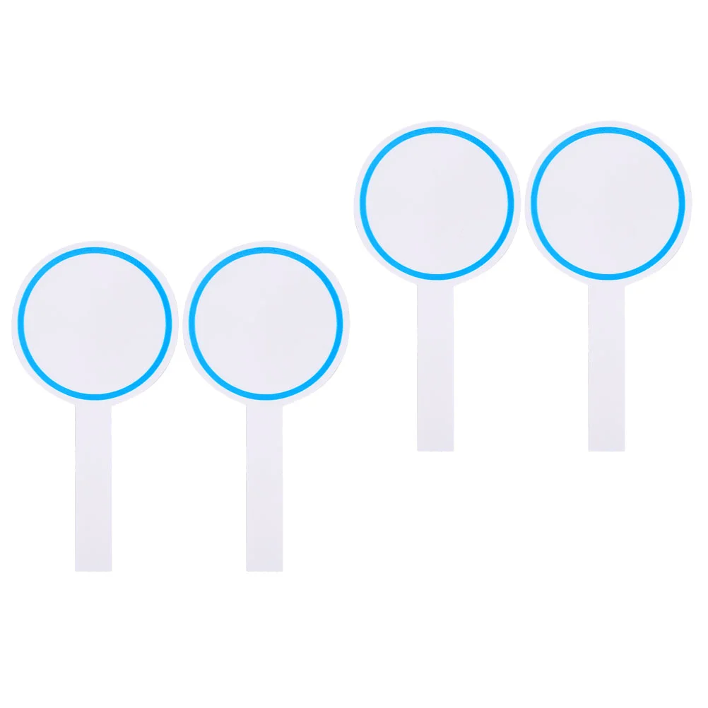 4 Pcs Score Board Handheld Whiteboard Dry Erase Boards Mini Foam Poster Writing