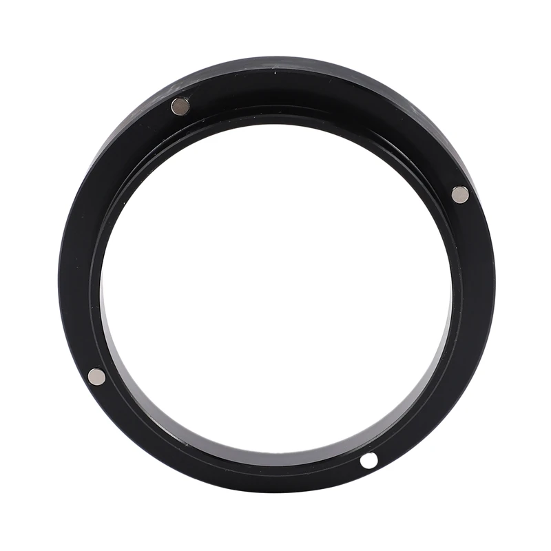 58 مللي متر الفولاذ المقاوم للصدأ حلقة الجرعات الذكية لوعاء تخمير مسحوق القهوة اسبريسو باريستا أداة العبث قمع