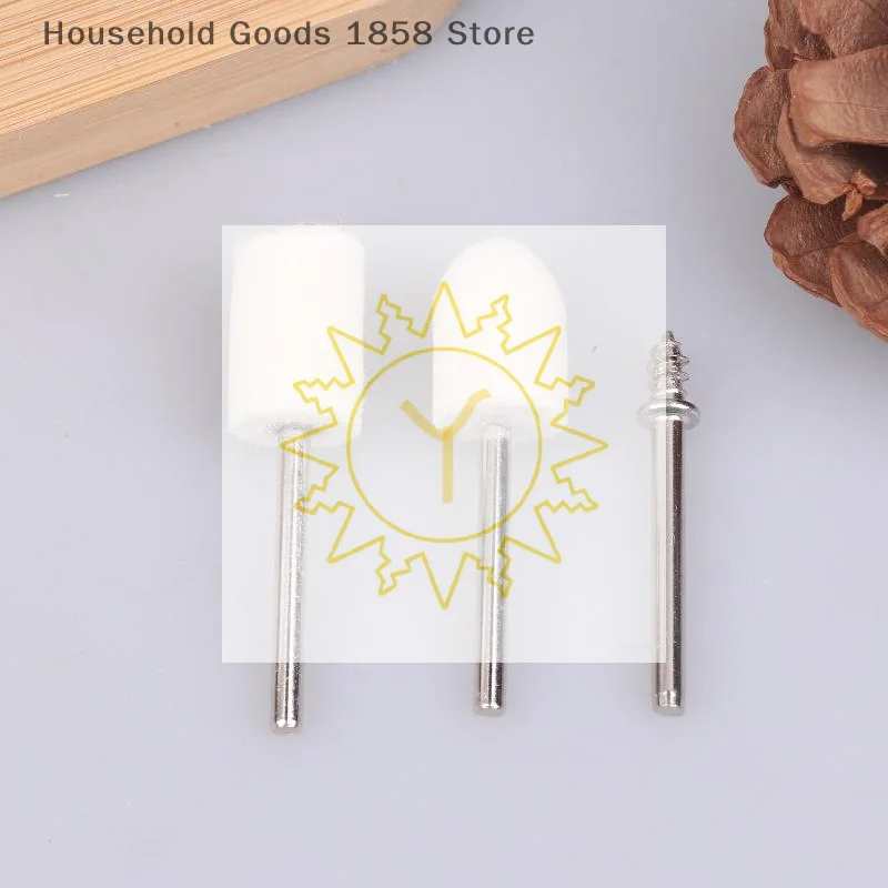 

1Set Wool Felt Polishing Wheel Kit - Multi-Shape Buffing Set For Rotary Tools, Ideal For Jewelry & Metal