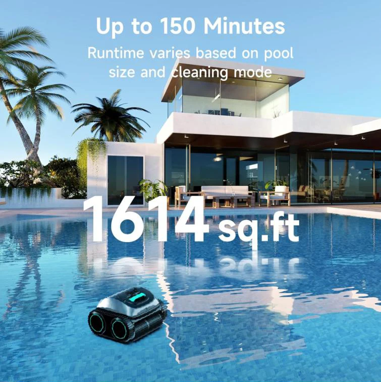 WYBOT C1 Automatic Pool Cleaning Robot Lithium Battery Home Pool Maintenance New Model for Swimming Pool Cleaning
