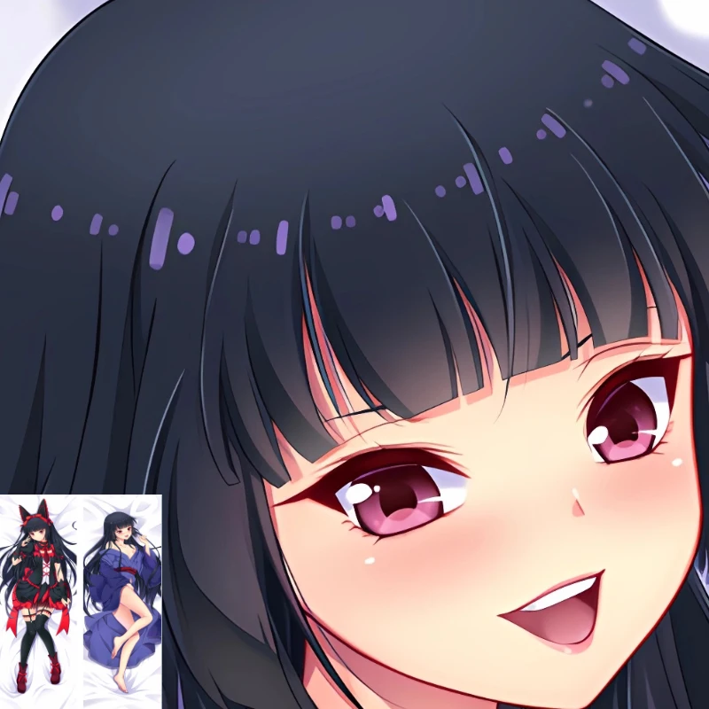 

DIY Customized Dakimakura Anime Rory Mercury Pillowcase Double-sided Print Bed Pillow Cover Case