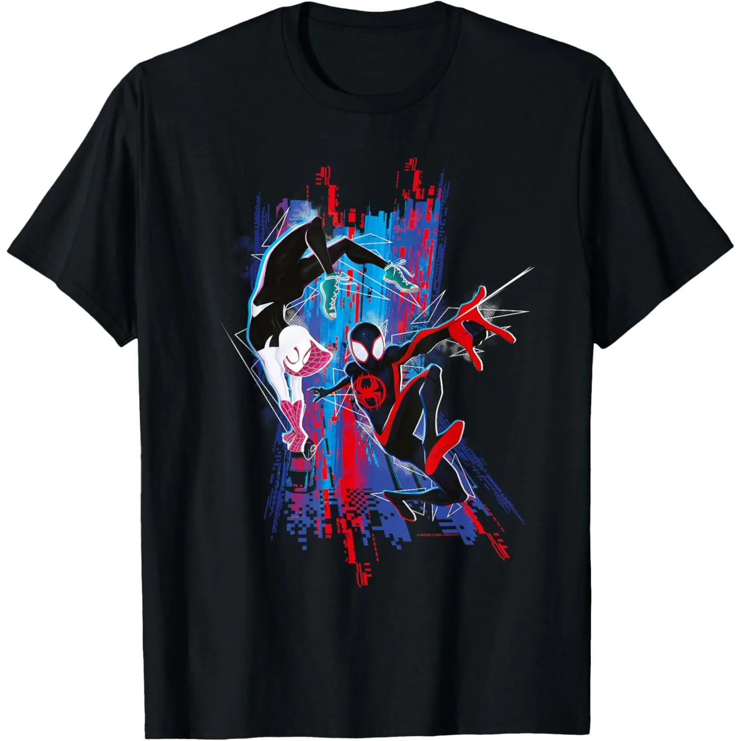 

Marvel Spider-Man: Across The Spider-Verse Miles and Gwen Unisex T-Shirt