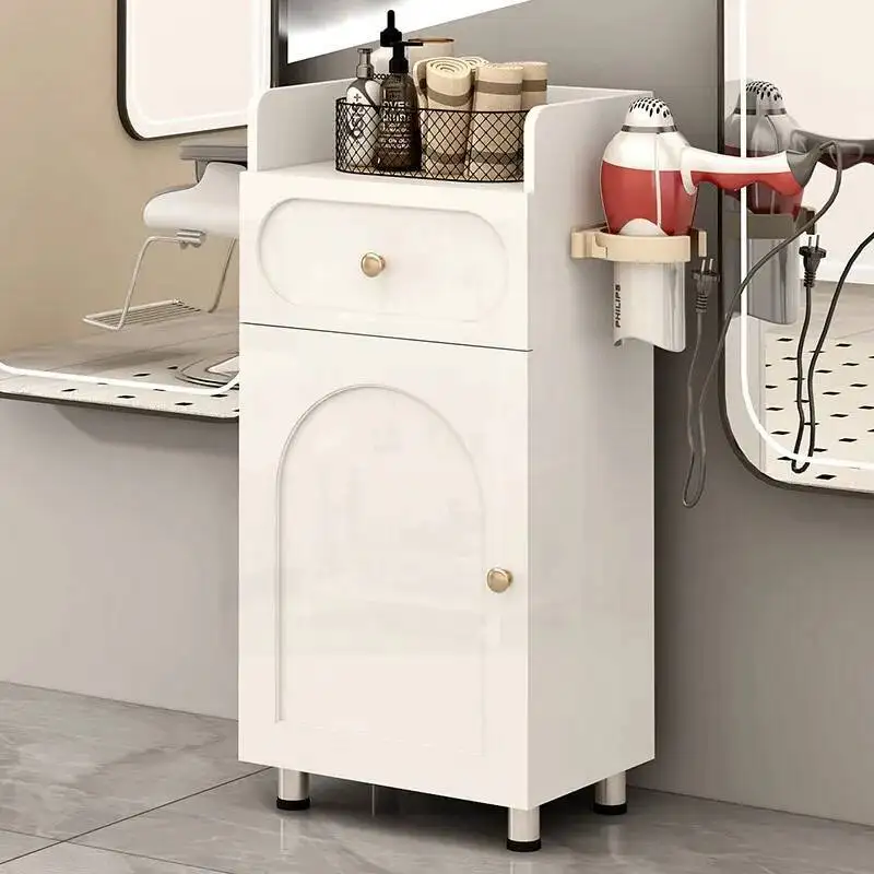 وظيفية فاخرة صالون عربة درج نمط تخزين الجمال عربة تسوق الحلاق Moderncarrello Parrucchiere صالون الأثاث #3